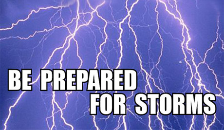 Be Prepared for Storms